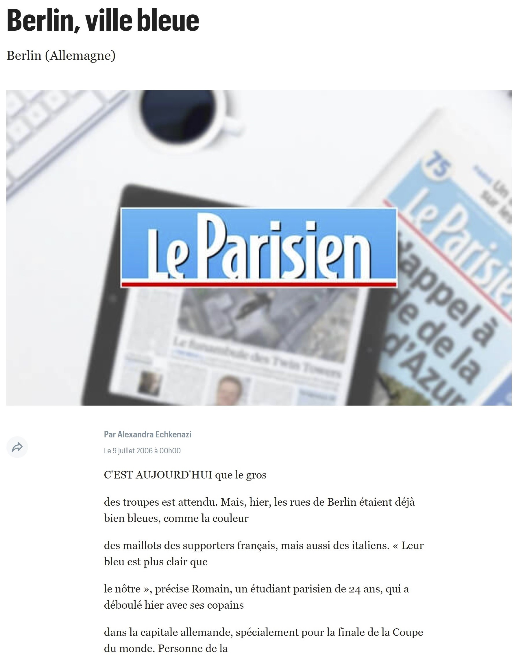 Le Parisien - Berlin, ville bleue_part_001